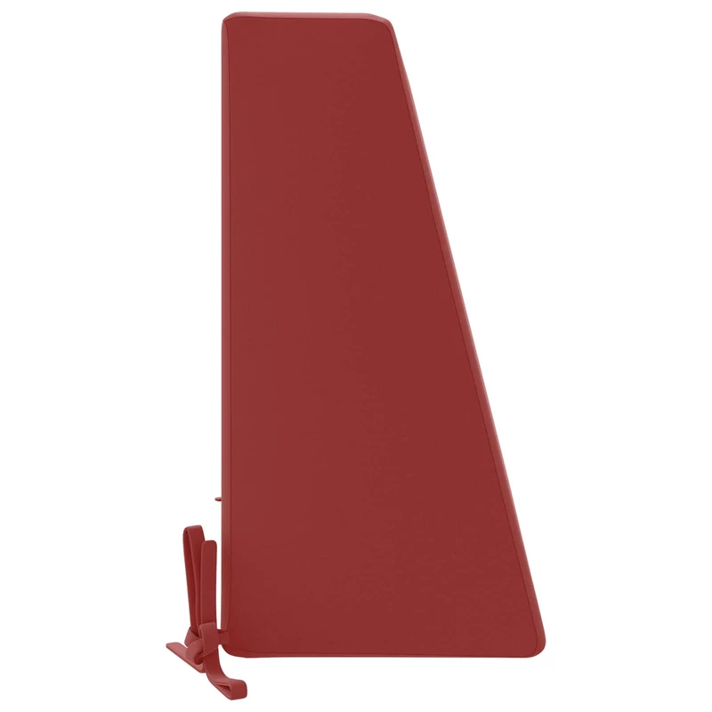 Back Cushion SOEST 100% Polyester Wine red 60 x 20 x 40 cm