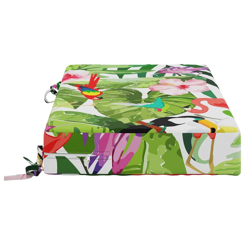 Back Cushion SOEST 100% Polyester Multicolour 70 x 40 x 10 cm