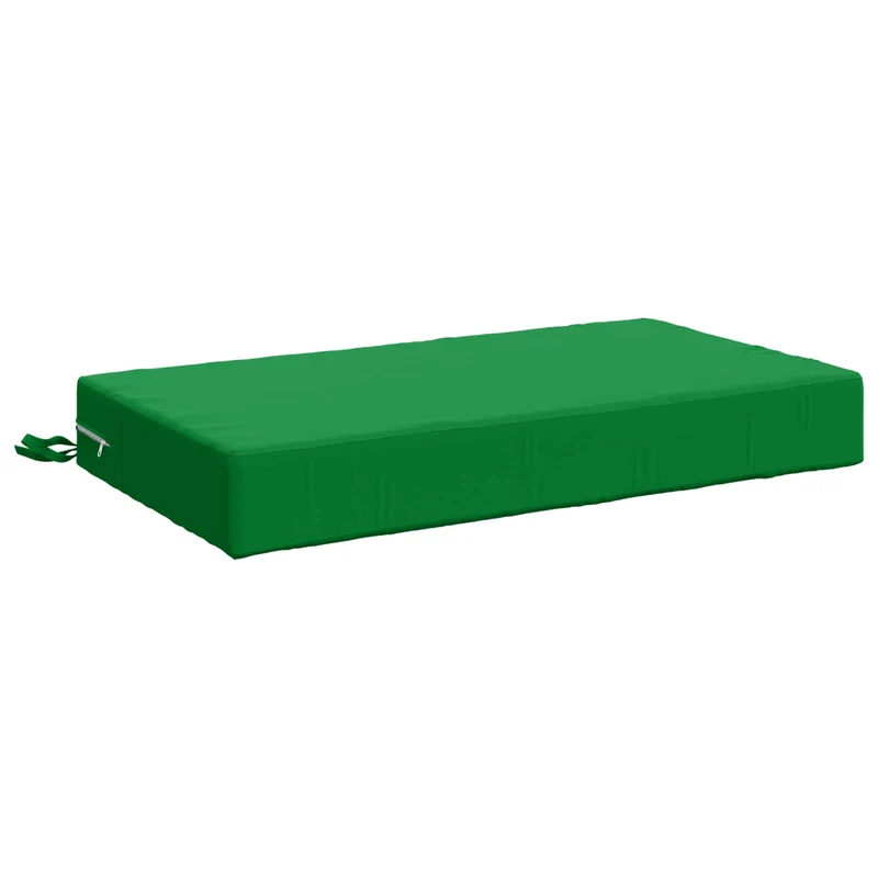 Back Cushion SOEST 100% Polyester Green 70 x 40 x 10 cm