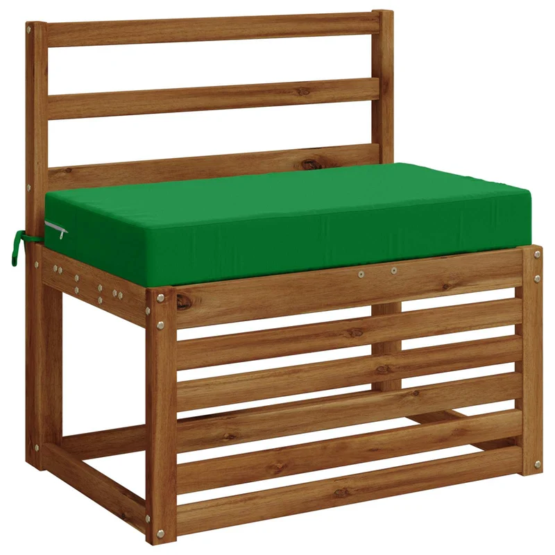 Back Cushion SOEST 100% Polyester Green 70 x 40 x 10 cm