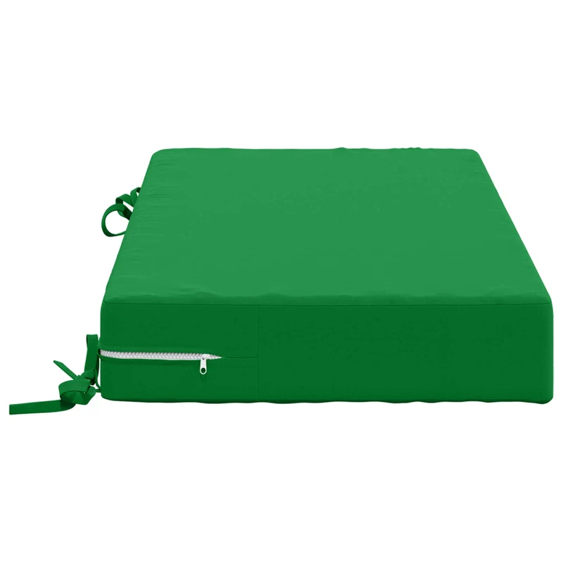 Back Cushion SOEST 100% Polyester Green 70 x 40 x 10 cm