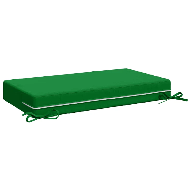 Back Cushion SOEST 100% Polyester Green 70 x 40 x 10 cm