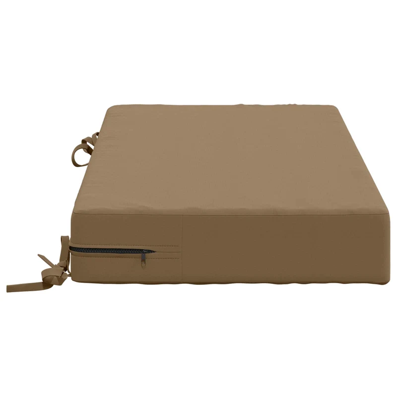 Back Cushion SOEST 100% Polyester Taupe 70 x 40 x 10 cm