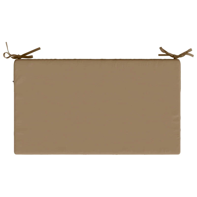 Back Cushion SOEST 100% Polyester Taupe 70 x 40 x 10 cm