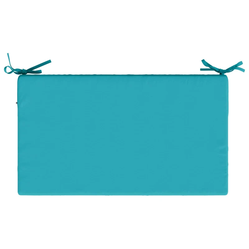 Back Cushion SOEST 100% Polyester Turquoise 70 x 40 x 10 cm