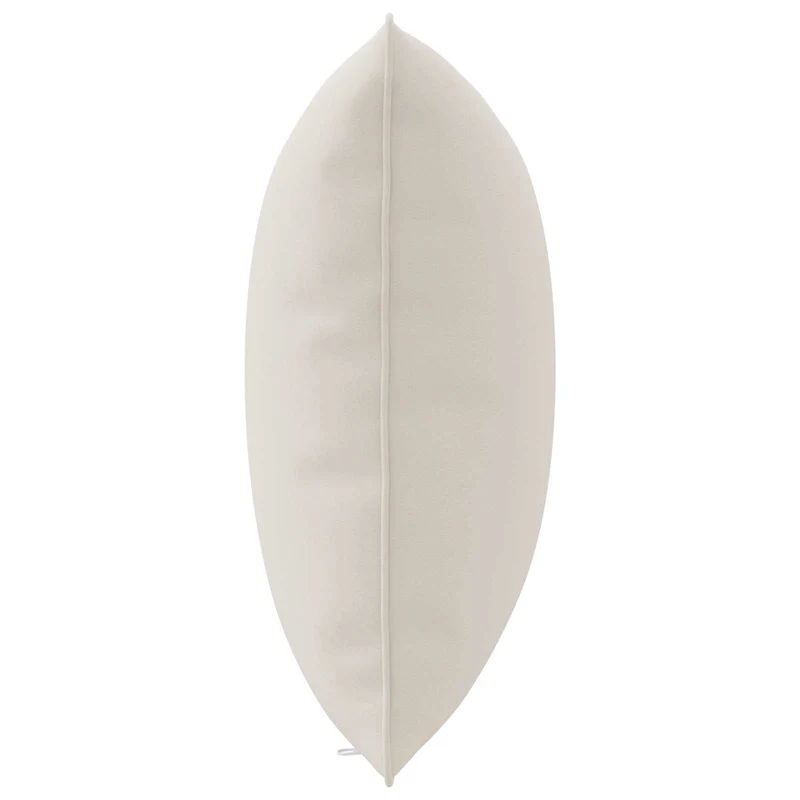 Back Cushion PUTTEN 100% Polyester White 50 x 40 x 15 cm