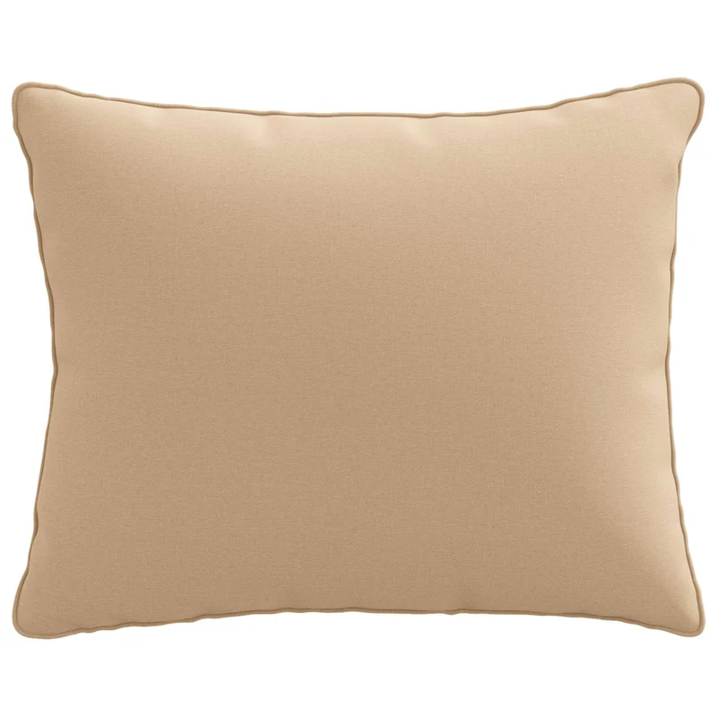 Back Cushion PUTTEN 100% Polyester Sand 50 x 40 x 15 cm