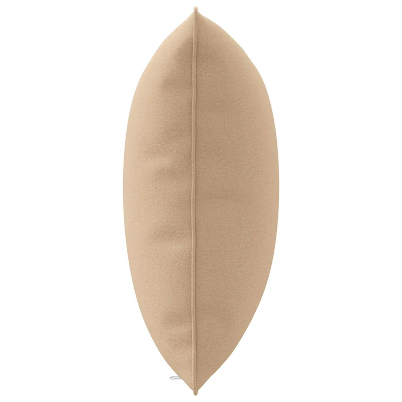 Back Cushion PUTTEN 100% Polyester Sand 50 x 40 x 15 cm