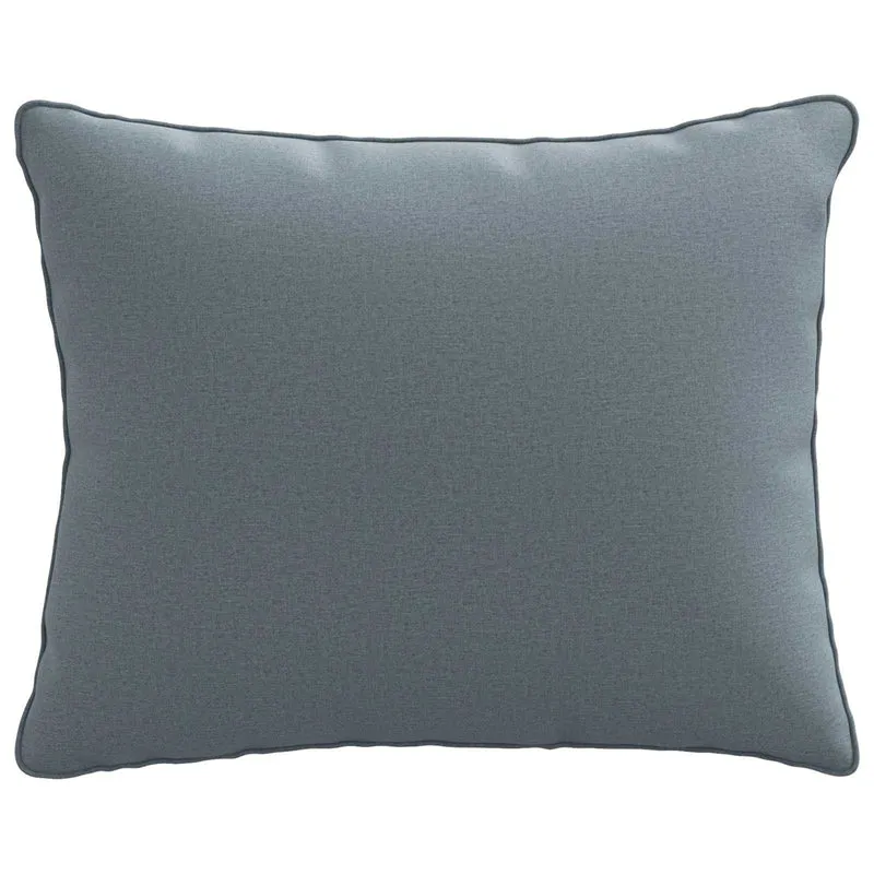 Back Cushion PUTTEN 100% Polyester Blue 50 x 40 x 15 cm