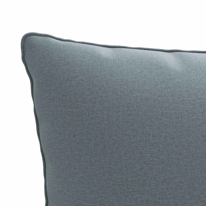 Back Cushion PUTTEN 100% Polyester Blue 50 x 40 x 15 cm