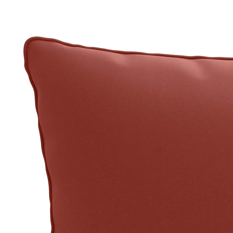 Back Cushion PUTTEN 100% Polyester Red 50 x 40 x 15 cm