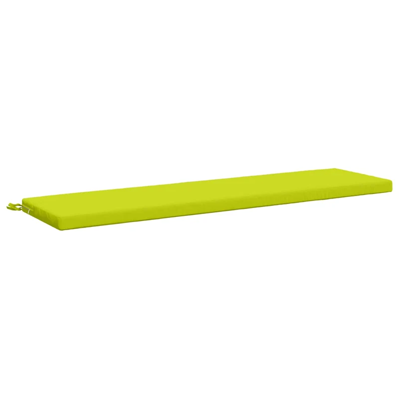 Bench Cushion SOEST 100% Polyester Bright Green 150 x 40 x 5 cm