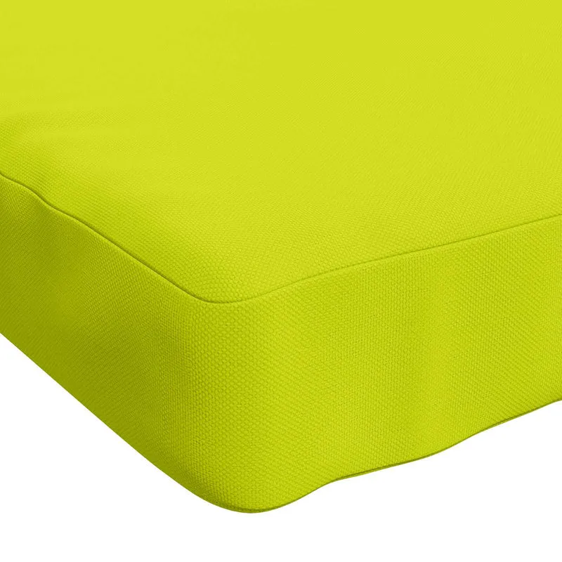 Bench Cushion SOEST 100% Polyester Bright Green 150 x 40 x 5 cm