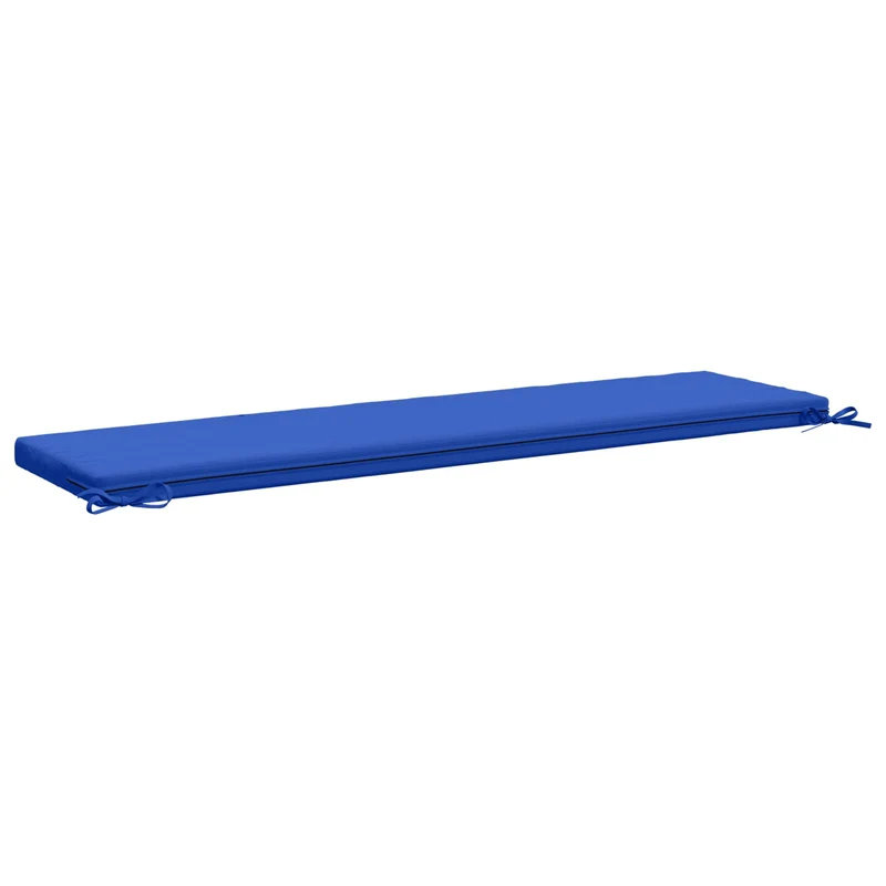 Bench Cushion SOEST 100% Polyester Royal Blue 150 x 40 x 5 cm