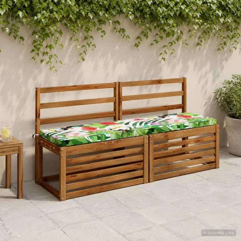 Bench Cushion SOEST 100% Polyester Multicolour 150 x 40 x 5 cm