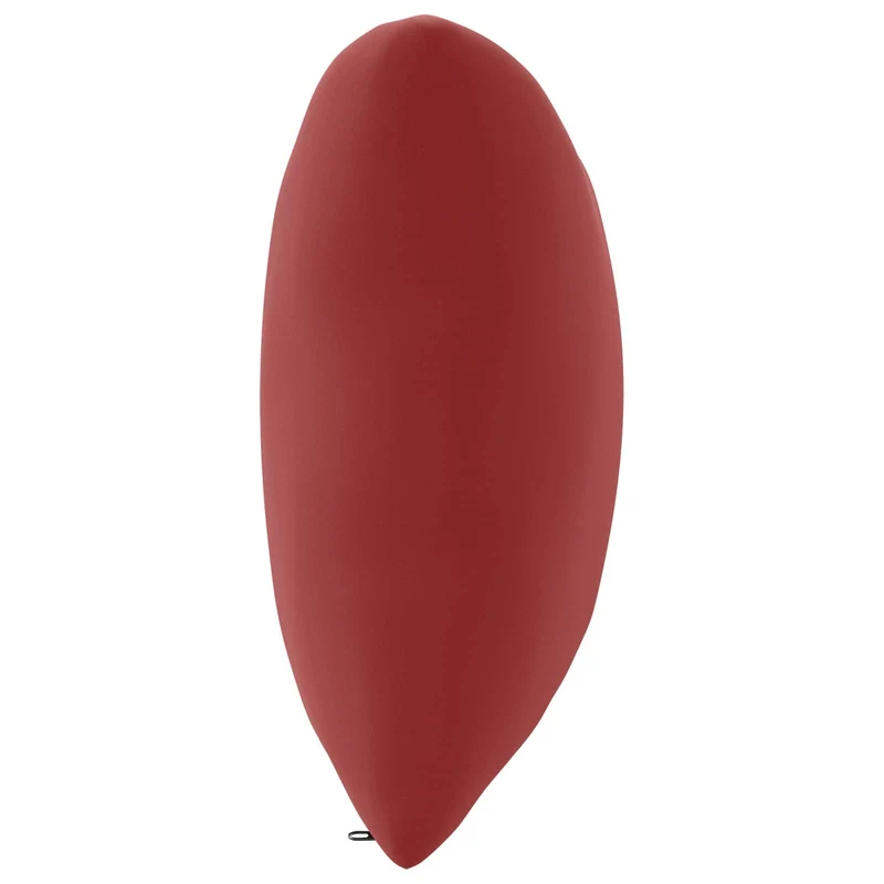 Back Cushion PUTTEN 100% Polyester Wine Red 80 x 40 x 15 cm