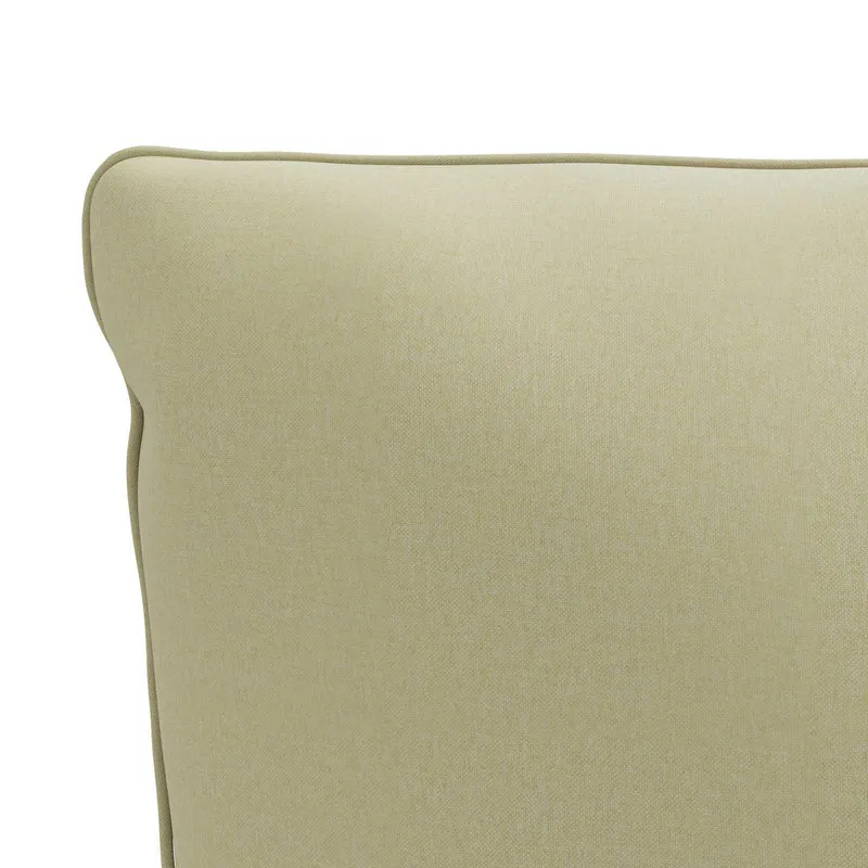 Back Cushion PUTTEN 100% Polyester Light Green 120 x 40 x 15 cm