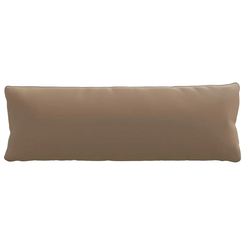 Back Cushion PUTTEN 100% Polyester Taupe 120 x 40 x 15 cm