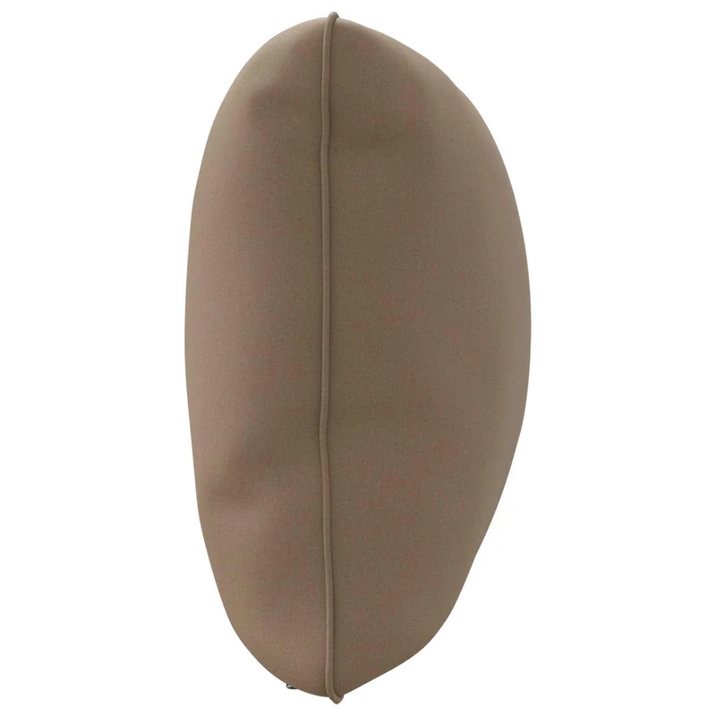 Back Cushion PUTTEN 100% Polyester Taupe 120 x 40 x 15 cm