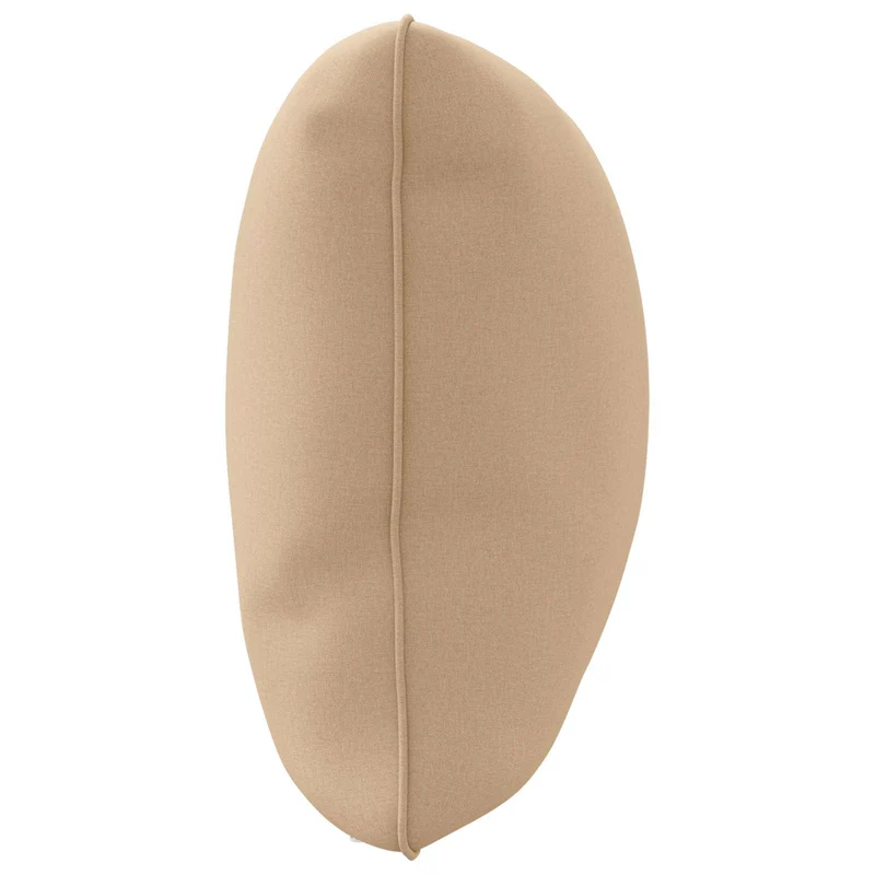 Back Cushion PUTTEN 100% Polyester Sand 120 x 40 x 15 cm