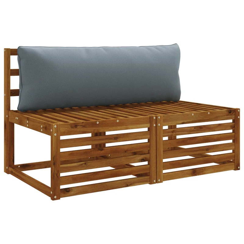 Back Cushion PUTTEN 100% Polyester Blue 120 x 40 x 15 cm