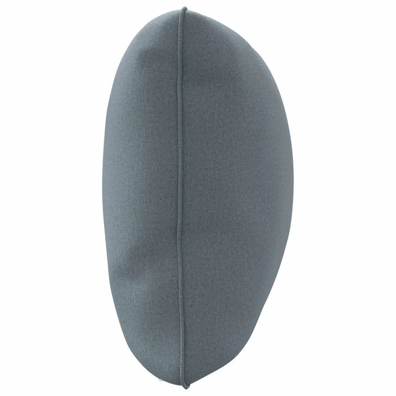 Back Cushion PUTTEN 100% Polyester Blue 120 x 40 x 15 cm