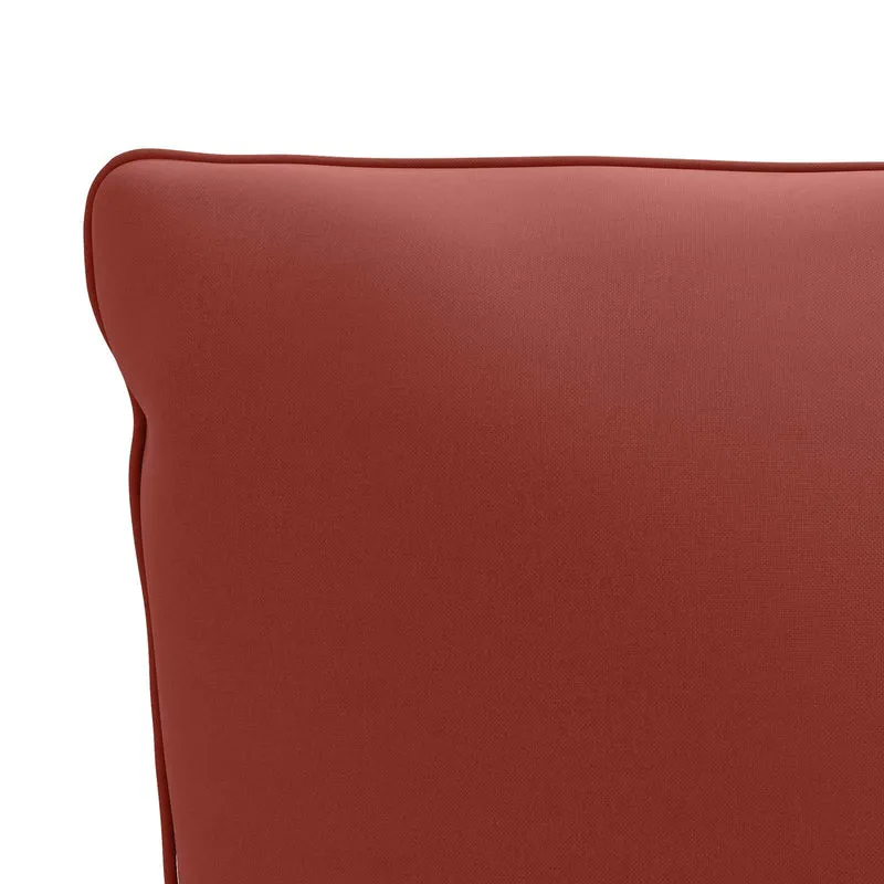 Back Cushion PUTTEN 100% Polyester Red 120 x 40 x 15 cm