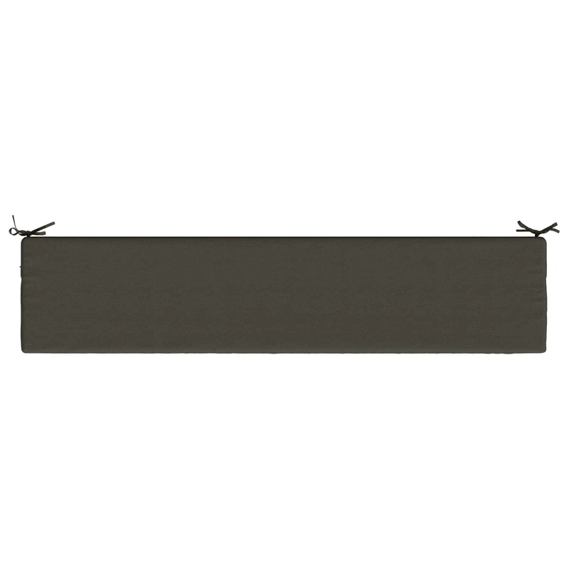 Bench Cushions SOEST 2 pcs 100% Polyester Anthracite