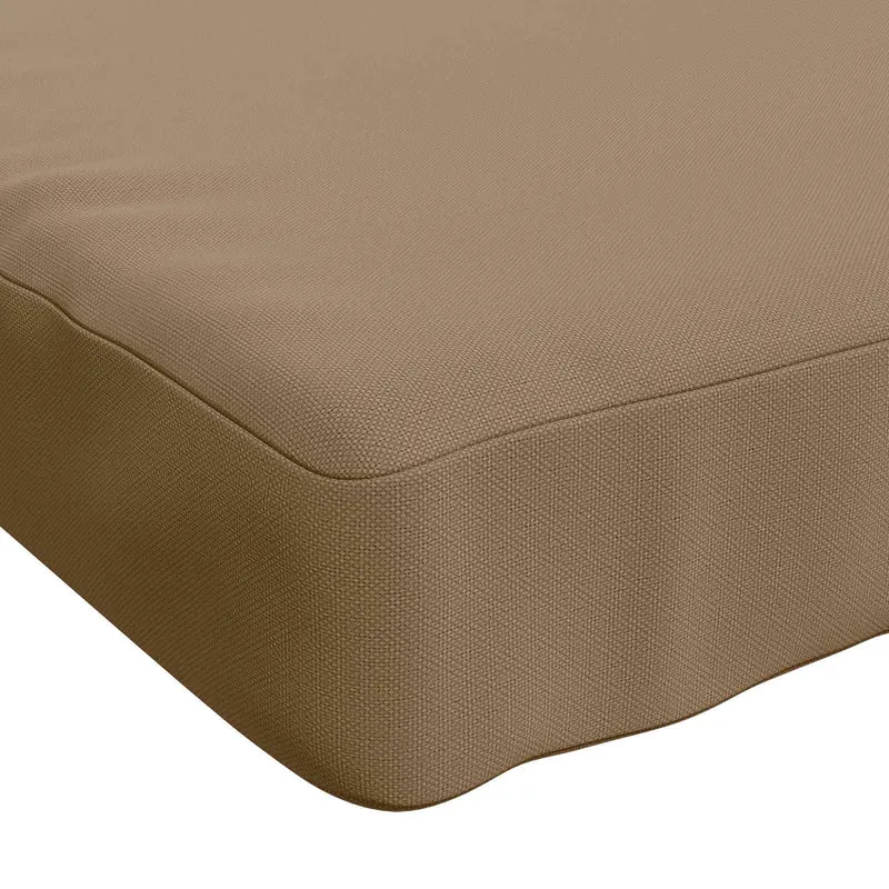 Bench Cushion SOEST 100% Polyester Taupe 120 x 40 x 5 cm