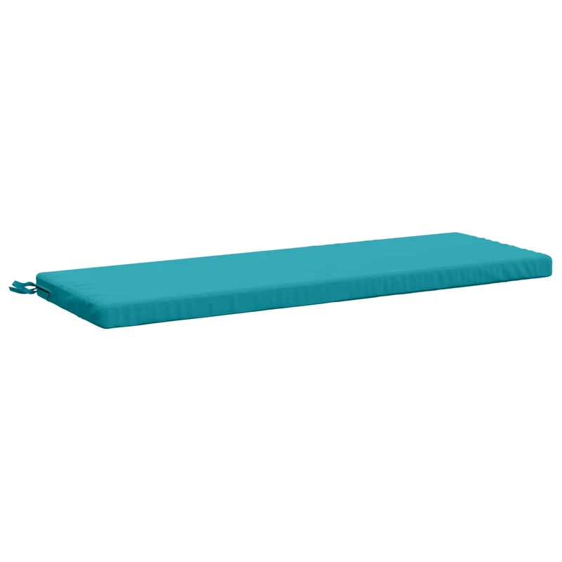 Bench Cushions SOEST 2 pcs 100% Polyester Turquoise