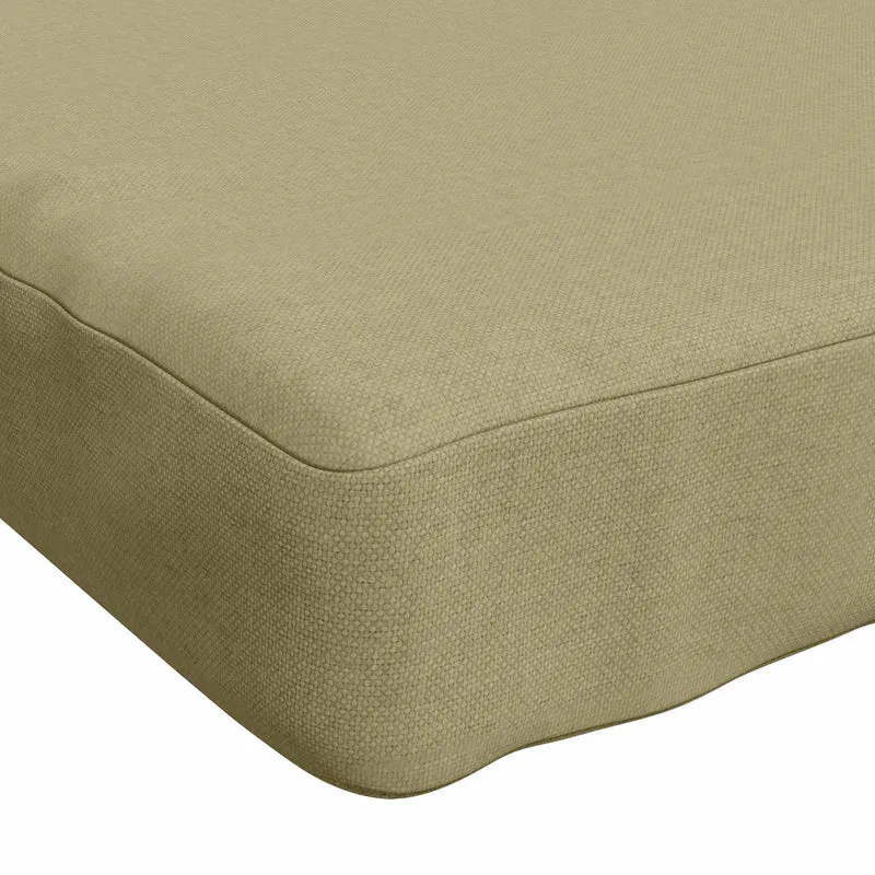 Bench Cushion SOEST 100% Polyester Light Green 140 x 40 x 5 cm