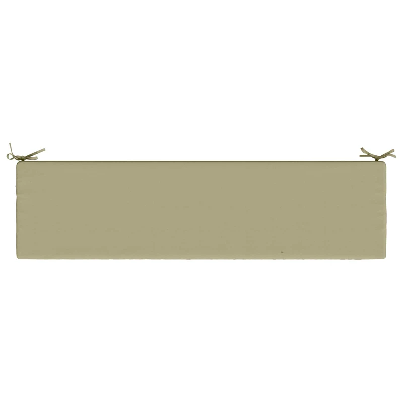 Bench Cushions SOEST 2 pcs 100% Polyester Light Green