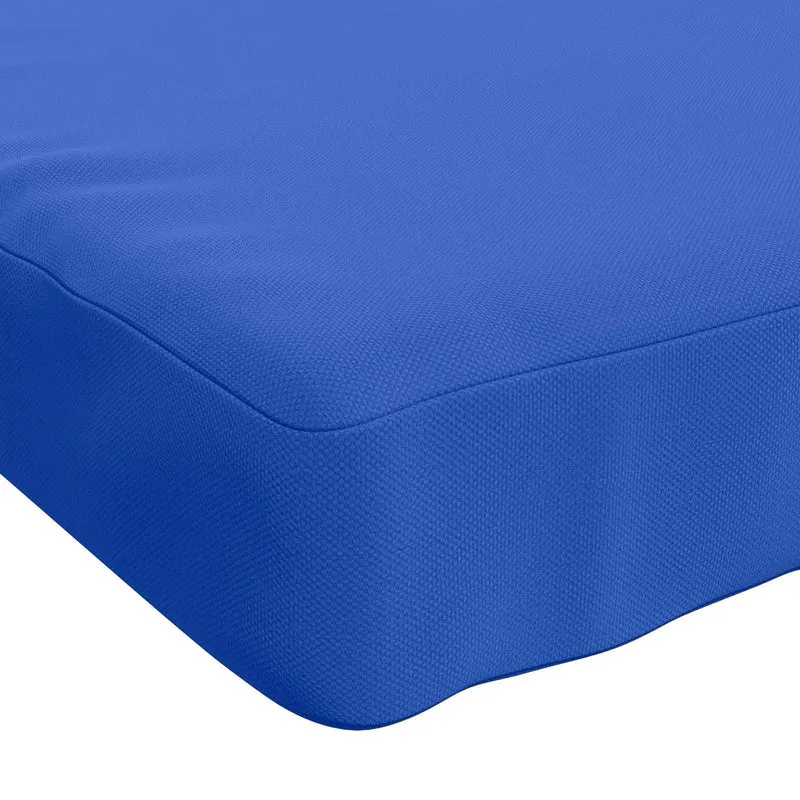 Bench Cushion SOEST 100% Polyester Royal Blue 80 x 40 x 5 cm
