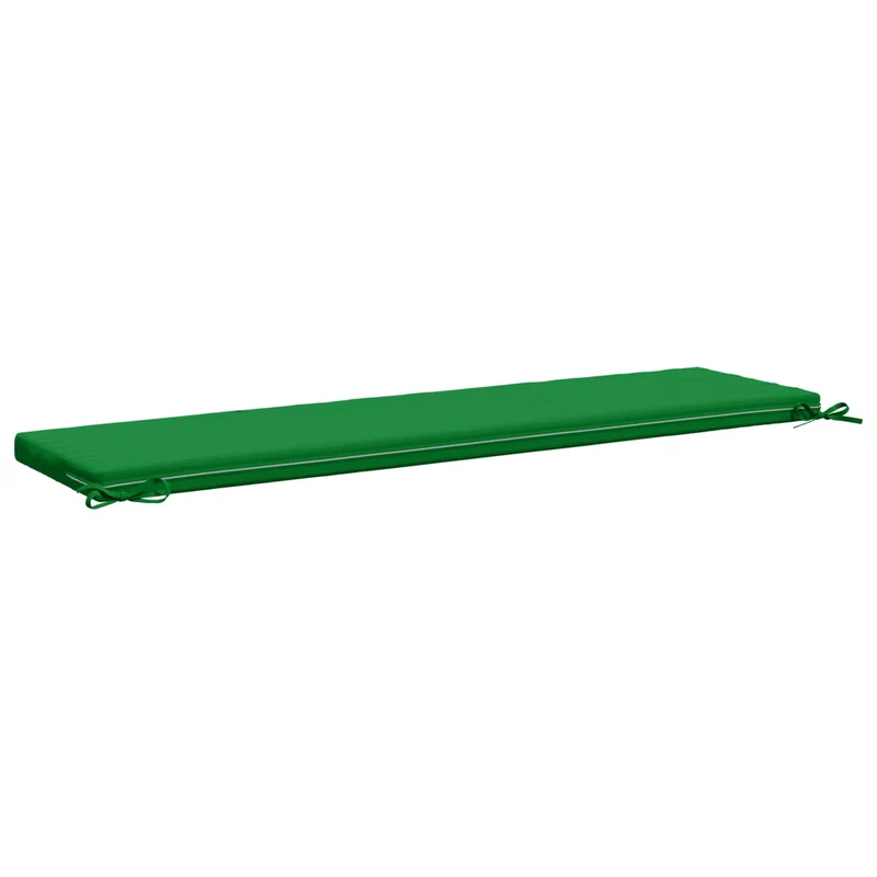 Bench Cushion SOEST 100% Polyester Green 150 x 40 x 5 cm