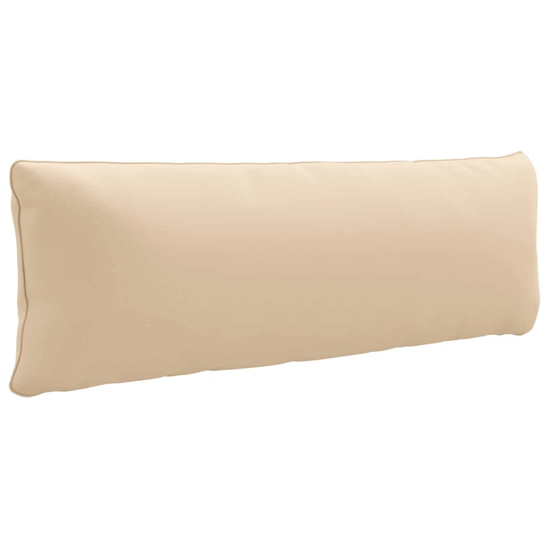 Back Cushion PUTTEN 100% Polyester Cream 120 x 40 x 15 cm