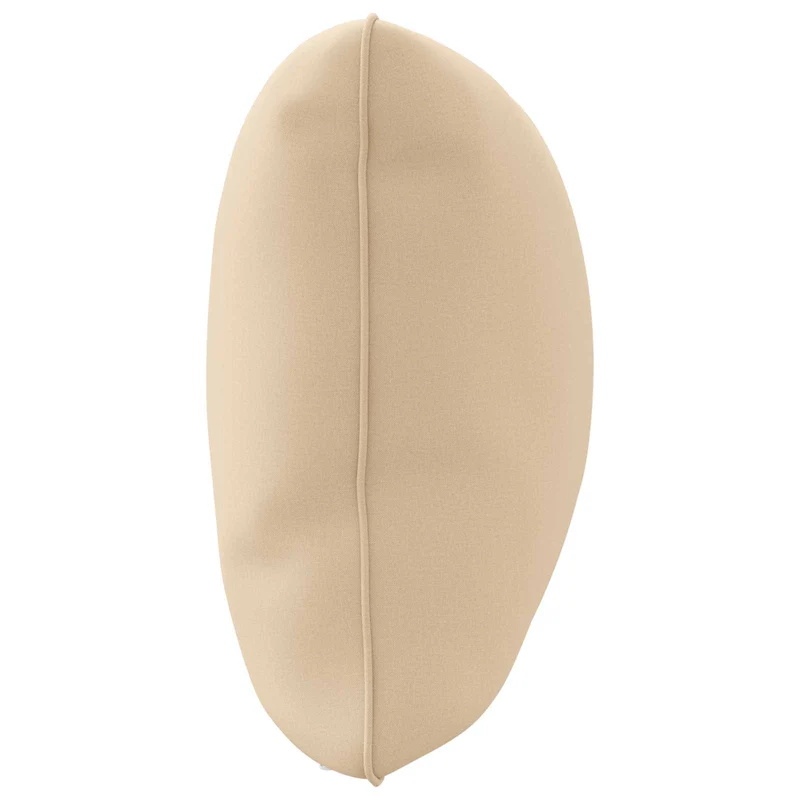 Back Cushion PUTTEN 100% Polyester Cream 120 x 40 x 15 cm