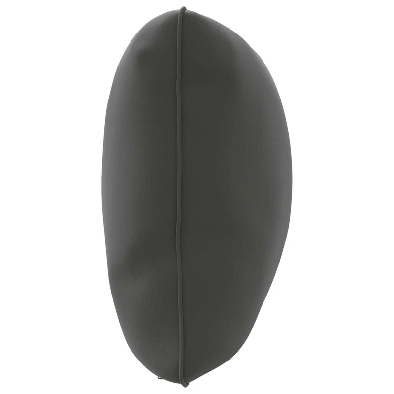 Back Cushion PUTTEN 100% Polyester Anthracite 120 x 40 x 15 cm