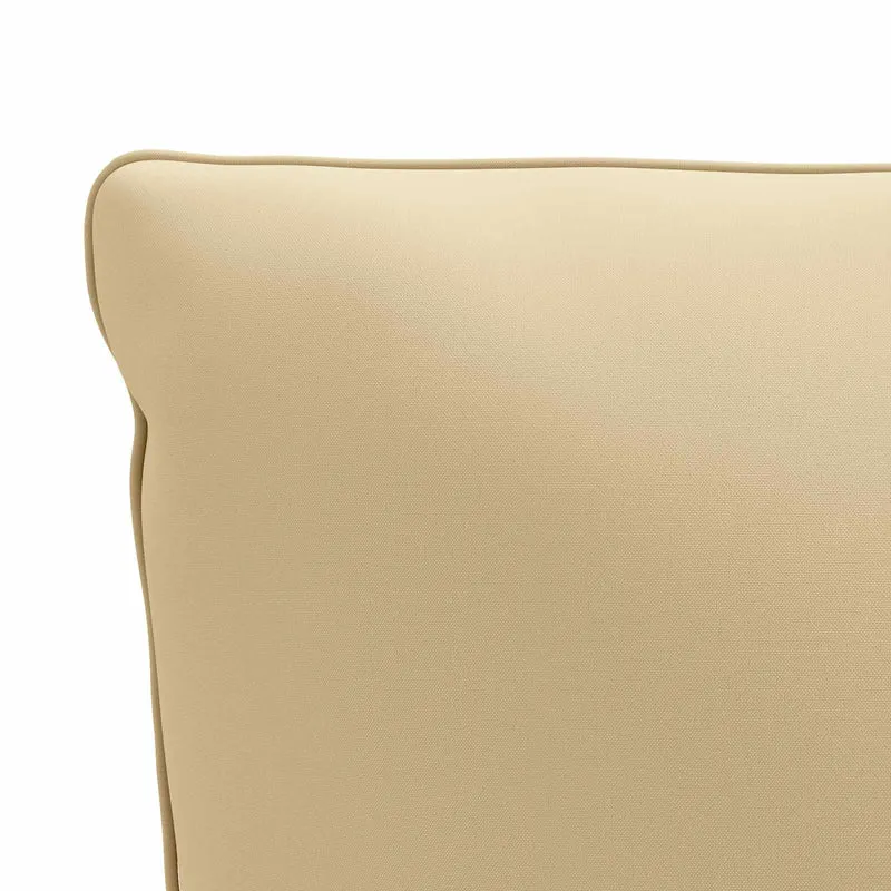 Back Cushion PUTTEN 100% Polyester Beige 120 x 40 x 15 cm