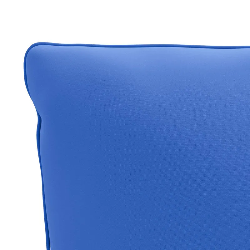 Back Cushion PUTTEN 100% Polyester Royal Blue 120 x 40 x 15 cm