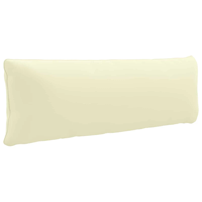 Back Cushion PUTTEN 100% Polyester Cream 120 x 40 x 15 cm