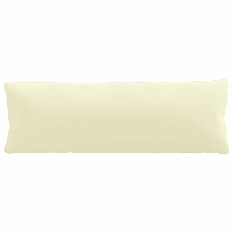 Back Cushion PUTTEN 100% Polyester Cream 120 x 40 x 15 cm