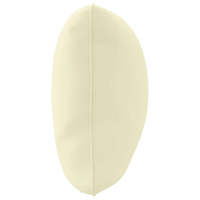 Back Cushion PUTTEN 100% Polyester Cream 120 x 40 x 15 cm