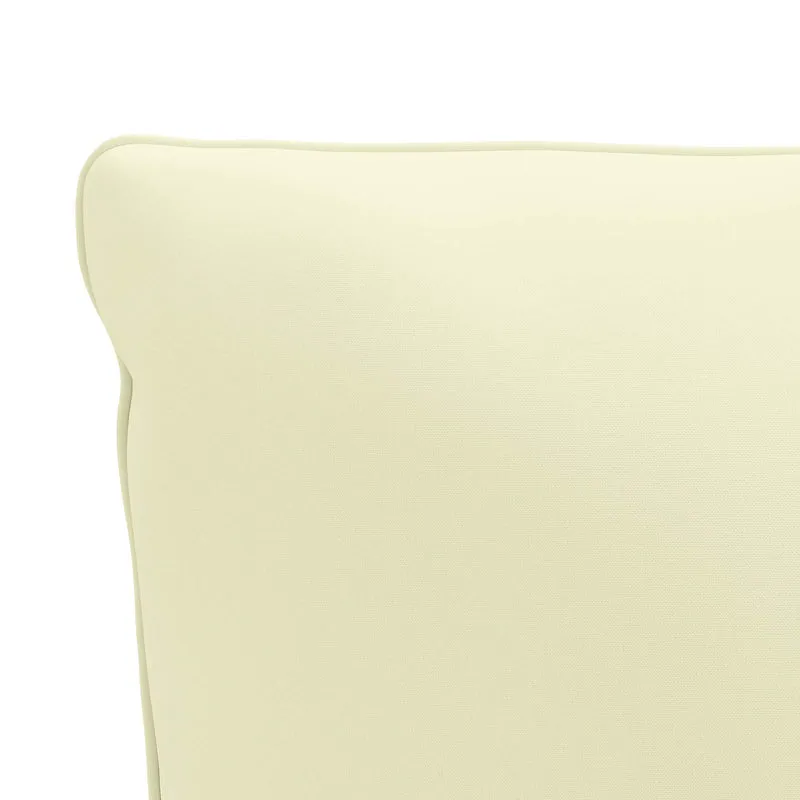 Back Cushion PUTTEN 100% Polyester Cream 120 x 40 x 15 cm