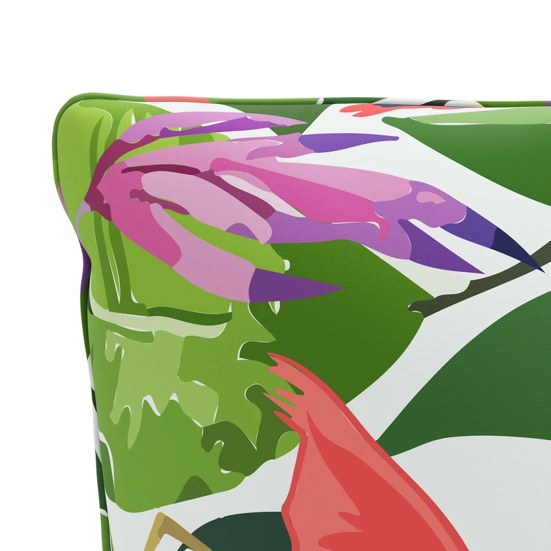 Back Cushion PUTTEN 100% Polyester Multicolour 120 x 40 x 15 cm