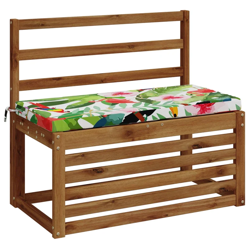 Bench Cushions SOEST 2 pcs 100% Polyester Multicolour