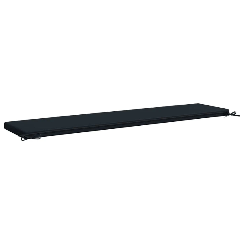 Bench Cushion SOEST 100% Polyester Dark Blue 200 x 40 x 5 cm