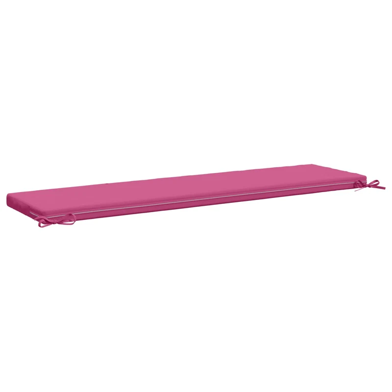 Bench Cushions SOEST 2 pcs 100% Polyester Pink 150 x 40 x 5 cm