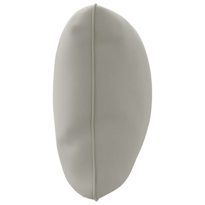 Back Cushion PUTTEN 100% Polyester Grey 120 x 40 x 15 cm