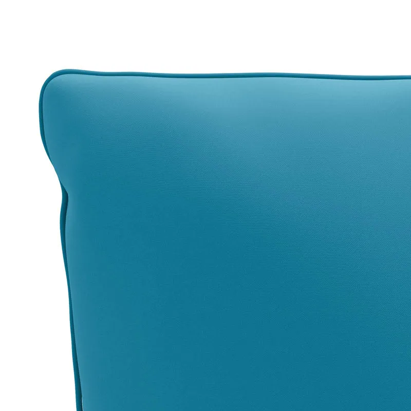 Back Cushion PUTTEN 100% Polyester Light Blue 120 x 40 x 15 cm