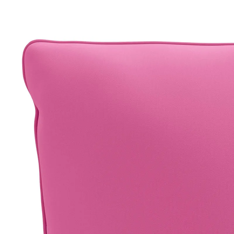 Back Cushion PUTTEN 100% Polyester Pink 120 x 40 x 15 cm